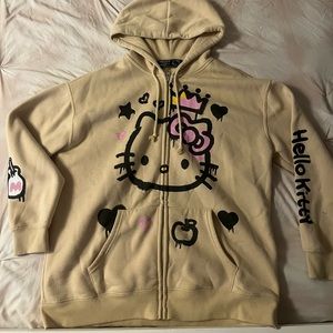 XXL Forever 21 x Hello Kitty Zip-up Hoodie